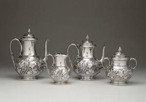 Kaffee- und Teeservice, Tiffany and Company, 1856-59 von Tiffany and Company Tiffany and Company
